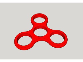 spinner, 3 Waffen Spielzeug & Spiele fidget hand spinner finger handspinner hand-spinner tri-spinner 3d print model - Mito3D