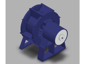 water wheel generator engineering alternative energy environment river stem 3d print model - Mito3D
