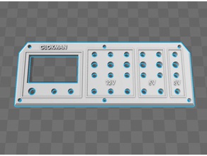 panel de laboratorio atx la electrónica 3d print model - Mito3D