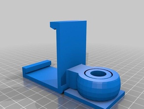 monoprice maker wählen Sie v2 Verriegelung-filament-guide 3d-Drucker Teile makerselect wanhao duplicator i3 3d print model - Mito3D