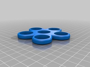 5 ray fidget spinner giocattoli meccanici su misura 3d print model - Mito3D