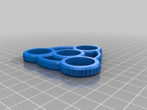 shawndell 2 spinner mekanik oyuncaklar özelleştirilmiş 3d print model - Mito3D