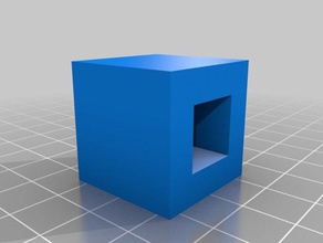 tolerance cube torture test 3d printing tests 5-10 infill customizable 3d print model - Mito3D
