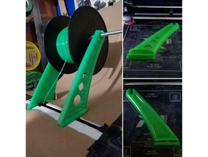 robo 3d r1+ haste roscada de spool titular Impressora acessórios filamento 3d print model - Mito3D