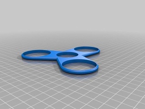 jockey wheel spinner mecânico de brinquedos personalizado 3d print model - Mito3D