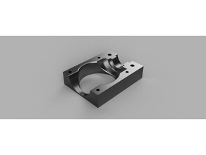 e3dv6 bowden clamp 3d printing blower fan extruder mount e3d v6 3d print model - Mito3D