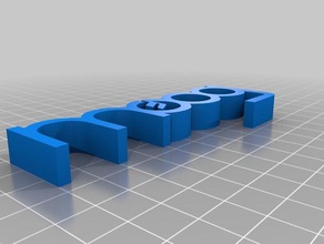 moog logotipo signos y logotipos 3d print model - Mito3D