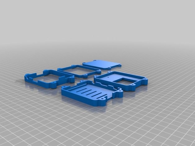 raspberry pi a+ & sentido chapéu A impressão 3d 3D print model - Mito3D