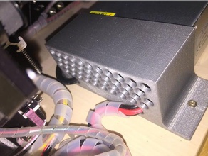 d'alimentation capot de ventilateur du bloc Imprimante 3d accessoires le couvercle fan cache tevo tarentule 3d print model - Mito3D