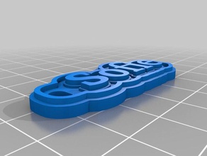 sofie chaveiros personalizado 3d print model - Mito3D