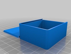 my customized parametric box sliding lid tool holders & boxes 3d print model - Mito3D