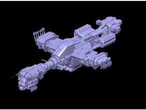 ore salvage ship - noctis eve online vehicles 3d print model - Mito3D
