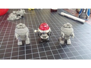 tomy pocket bot model robots gaming miniature robot toy 3d print model - Mito3D