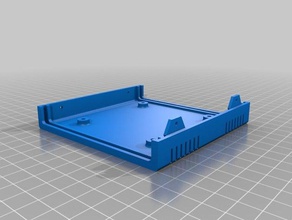 cajax100x100x30 abajo electronics customized 3d print model - Mito3D