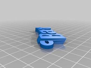 bart organização personalizado 3d print model - Mito3D
