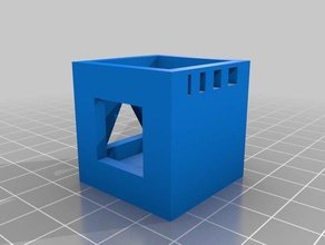 small test box holes 3d printing tests 3d print model - Mito3D