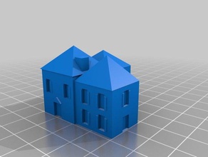 slightly bigger house 3d printing 3d print model - Mito3D