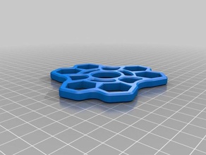 hefty fidget spinner toys & games 3d print model - Mito3D