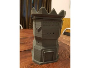 fantezi arazi watchtower oyuncak & oyun aksesuarları cüce dwarven Cüceler masa üstü oyunlar kule warhammer fantasy 3d print model - Mito3D