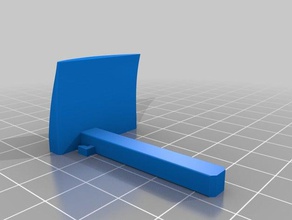 rubber banduniversal phone car vent mount arm fixed mobile 3d print model - Mito3D