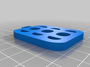 Bogen-Muster Ohrringe Ohrring 3d print model - Mito3D