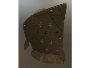 onur lawbringer helm - şövalye sahne zırh cosplay kask knight 3d print model - Mito3D