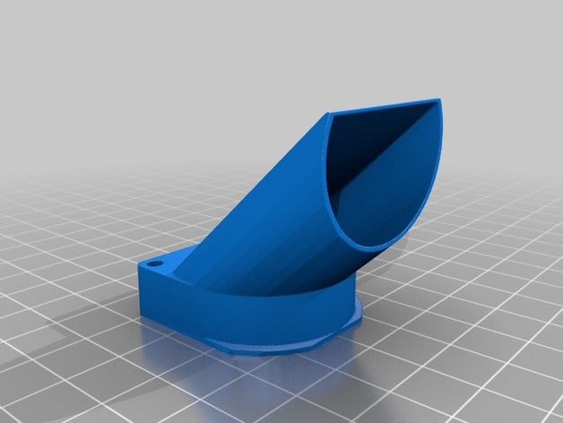 fan duct raise 3d n2 n2+ single extruder printing raise3d plus 3D print model - Mito3D