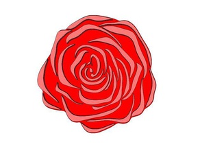 flower design art rose wslab 3d print model - Mito3D