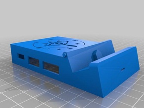 docky - pocket sized nintendo switch dock v2 video games stand 3d print model - Mito3D