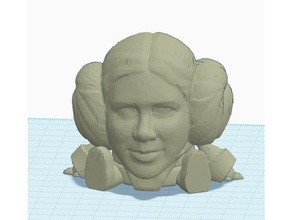 princess leia articulated toy mechanical toys 3d print model - Mito3D