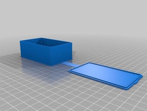 meine individuelle Fall rechteckig Container kundengebundene 3d print model - Mito3D