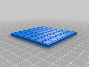 mi personalizados fliptrix - imprimir-en-lugar de la matriz punto estilo flip junta directiva pantalla juguetes mecánicos personalizado 3d print model - Mito3D