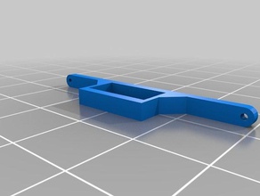 ragg-e whoop soporte de la batería simple La impresión en 3d 3d print model - Mito3D