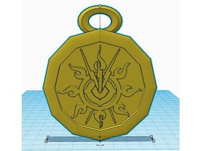 acheron madalyon işaretler ve logolar 3d print model - Mito3D