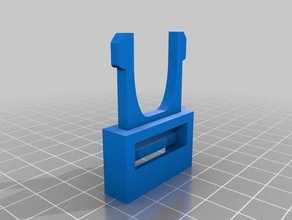 buckle latch stronger parts bukle 3d print model - Mito3D