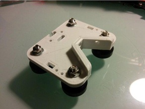 tevo tarantula modular x carriage bltouch without belt lock 3d printer parts openscad 3d print model - Mito3D