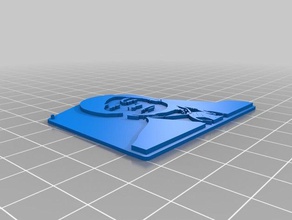 ahn signos y logotipos personalizado 3d print model - Mito3D