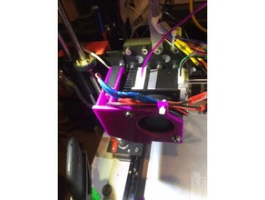 boşanmış fan hictop kefen 3d yazıcı parçaları prusa i3 3d print model - Mito3D