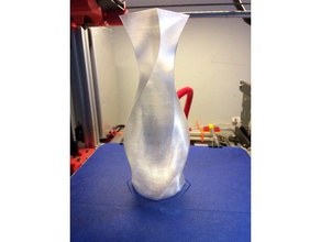 simple vase decor spiral printing 3d print model - Mito3D