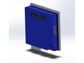 carcaza para display prusa makerparts - case 3d printer parts 3d print model - Mito3D