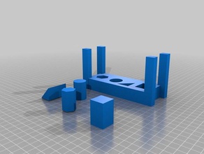 copy fit block game 3d printing 3d print model - Mito3D