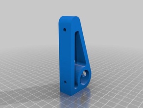 custom curtain rod bracket household 3d print model - Mito3D