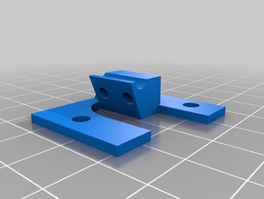 monoprice mini wählen Sie feed tube holder 3d Drucker Zubehör 3d print model - Mito3D