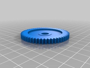 my customized involute spur gear6 hobby 3d print model - Mito3D