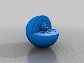cells biology animal cell structure organelle organelles plant 3d print model - Mito3D