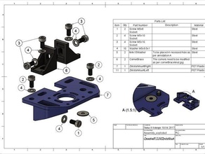 rielaborato z asse y flsun i3 Stampante 3d parti 3d print model - Mito3D