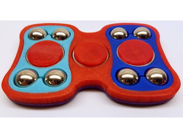 meta spinner mechanical toys 608 ball bearing fidget toy mini 3D print model - Mito3D