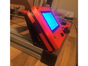 grafico smart lcd titolare 30x30 profilo Stampante 3d parti 3030 estrusione lcd12864 12864 3d print model - Mito3D