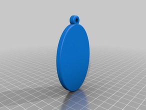 infiniti logo keychain 3d printing 3d print model - Mito3D