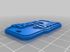 bari hoca Anahtarlık özelleştirilmiş 3d print model - Mito3D